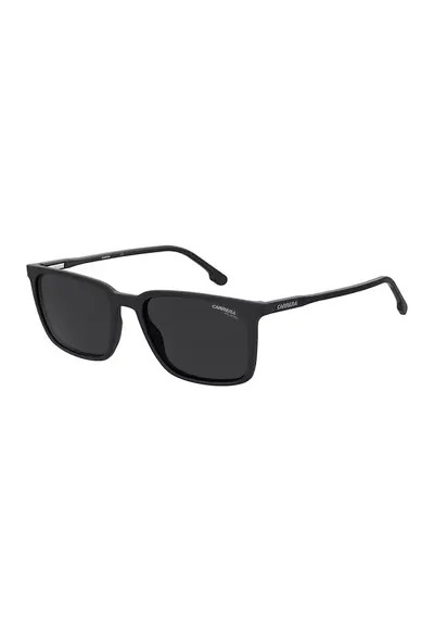 Ochelari de soare wayfarer cu lentile uni - Negru