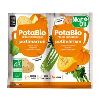 Supa instant cu dovleac si legume bio 2 buc x 8.5g 17g Nat-ali
