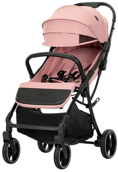 Cărucior de vară pentru bebeluși Lorelli Premium - Minori, cu pliere automată, Pink