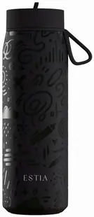 Sticlă termică cu mâner Estia Pulse - Noir Echo, 500 ml