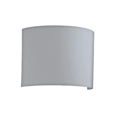 Wall luminaire Valseno Pro / Shade grey/silver