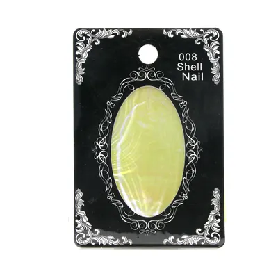 Autocolante decorative pentru unghii, Shell Nail, #008, transparent Engros