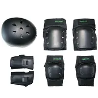 Set complet de protectie casca, genunchere si cotiere Inokim