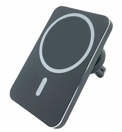 Suport telefon auto Andowl Q PD21 negru cu incarcare wireless reglabil