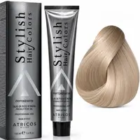 Vopsea de par profesionala Nr.10 Blond extra deschis Atricos Stylish, 100 ml