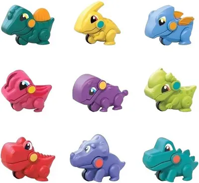Set figurine Hola Toys - Dinozaur, 9 buc.