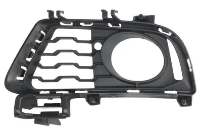 Grila bara Fata Stanga pachet M, cu orificii proiector ceata, plastic, negru potrivit BMW 3 GRAN TURISMO F34 11.12