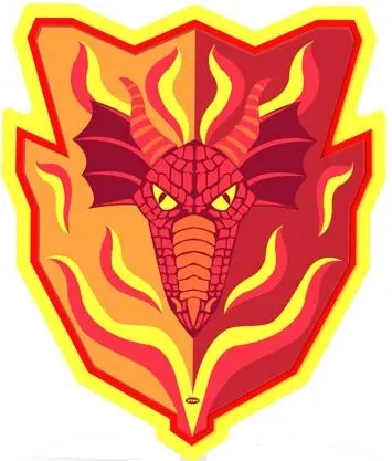 Jucărie Papo - Scutul dragonului de foc