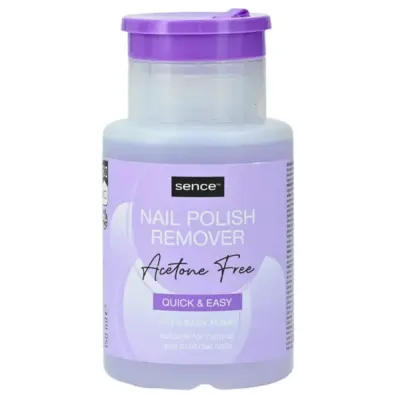 Sence Beauty Dizolvant fara acetona cu pompa 150 ml Quick & Easy