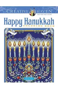 Creative Haven Happy Hanukkah Coloring Book