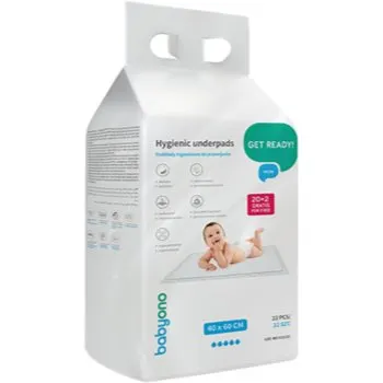 BabyOno Get Ready Hygienic Underpads suport pentru schimbat scutecele de unică folosință