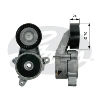 rola intinzator, curea transmisie GATES T39227