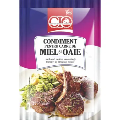 Mix de condimente pentru carne de miel și oaie CIO, 20g – aromă tradițională pentru fripturi Engros