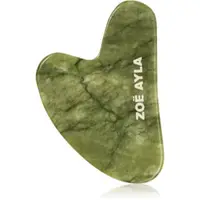 Zoë Ayla Luxurious Jade Gua Sha Therapy Tool accesoriu de masaj