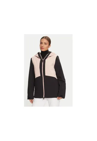 Geaca ski dama - 304735332 - Poliester - Negru - Negru/Roz