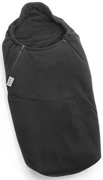 Sac de iarna pentru carucior Teutonia - Fleece Inlay, negru
