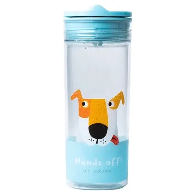 Sticla pentru apa SlideCup Crystal - Dog