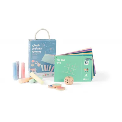 Jocuri si activitati BS Toys cu creta pentru copii