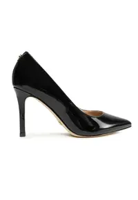 Pantofi stiletto de piele FL7D13 - Negru