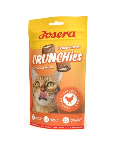 JOSERA Crunchies Chicken 60 g recompense cu pui pentru pisici