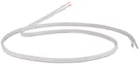 Cablu pentru boxe QED - Profile 42 Strand, 1 m, alb