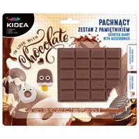 Jurnal parfumat Kidea - Cu accesorii ciocolată