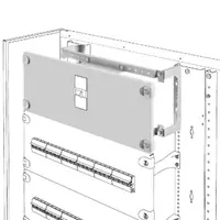 Chit montaj pentru Intrerupator compact tip Usol ON PLATE - HORIZZONTAL - FIXED VERSION - MSX/D/M/c 160-250 - 850x200MM