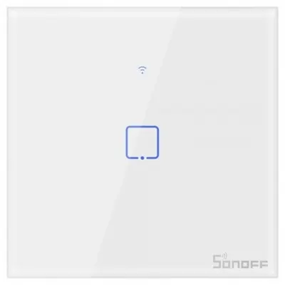 Intrerupator inteligent cu touch Sonoff T0 EU TX , WiFi, 1 canal 6920075725506