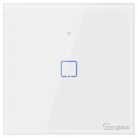 Intrerupator inteligent cu touch Sonoff T0 EU TX , WiFi, 1 canal 6920075725506