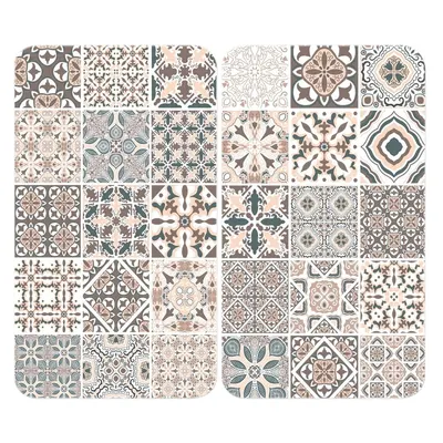 Set 2 protecții din sticlă pentru aragaz Wenko Universal Tile