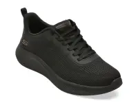 Pantofi sport SKECHERS negri, 118155, din material textil