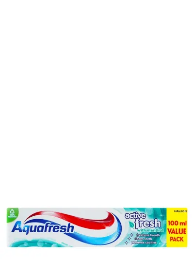 Aquafresh Pasta de dinti 100 ml Active Fresh With Menthol