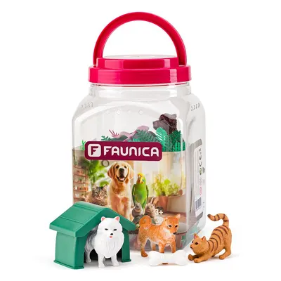 Set figurine Faunica - Animale de companie, 30 piese