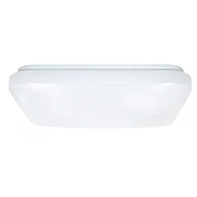 Plafoniera Slim Milky 12W=75W, 230 x 230mm, 6500K, lumina rece