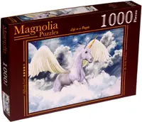 Puzzle Magnolia din 1000 de piese - Pegasus în albastru
