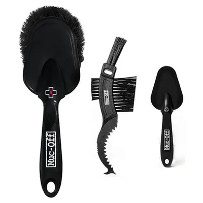 Muc-Off 3 x Set de perii pentru biciclete