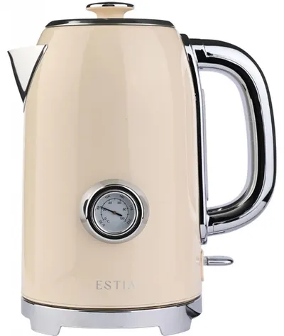 Căldare electrică Estia Retro Epoque, 1.7 l, 2200 W, crem
