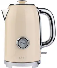 Căldare electrică Estia Retro Epoque, 1.7 l, 2200 W, crem