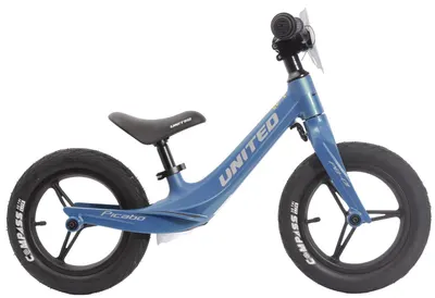 Roată BMX bicicletă magneziu KHE UNITED 12 inch 2,9 kg albastru
