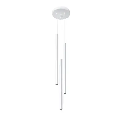 Lampa suspendata PASTELO 3P alb