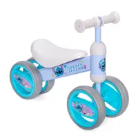 Bicicleta fara pedale copii Stitch, 4 roti