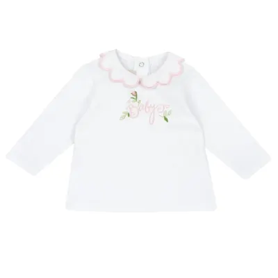 Bluza copii Chicco, Alb 2, 05410-66MFCO