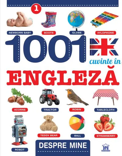 Despre mine. 1001 cuvinte în Engleză - Paperback brosat - ***