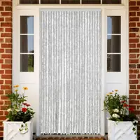 vidaXL Perdea pentru insecte, gri, 100x230 cm, chenille