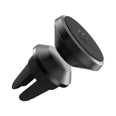 Suport Magnetic Auto, Devia, Grila de ventilatie, Rotativ, Metalic, Negru Engros