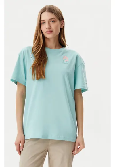 Tricou dama - 304694714 - Bumbac organic - Verde - Verde