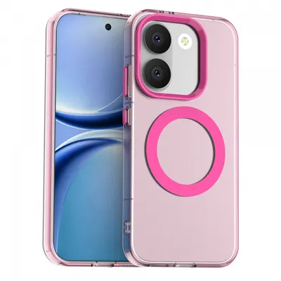 Husa MagSafe pentru Xiaomi Poco X8 Pro, Techsuit, CandyCase, Roz