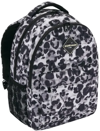 Ghiozdan școlar Erich Krause EasyLine - Grey Leopard