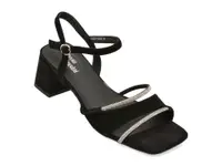 Sandale elegante FLAVIA PASSINI negre, ATH219, din piele intoarsa