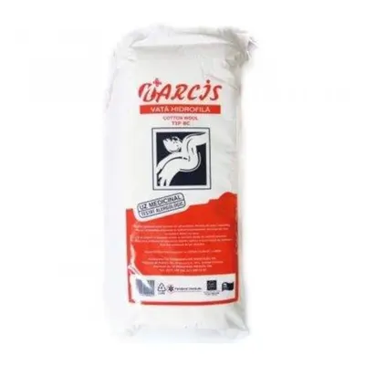 Vata bumbac 100% cu capison, Narcis | 80 g